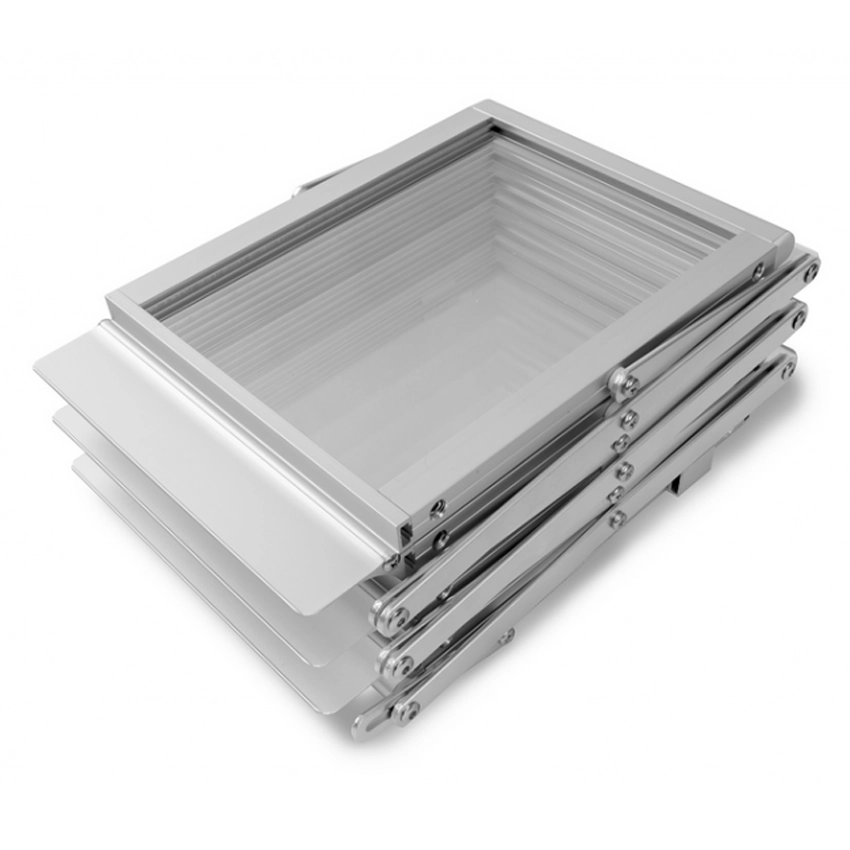 stojak aluminiowy na ulotki po złożeniu stojak aluminiowy na ulotki po złożeniu