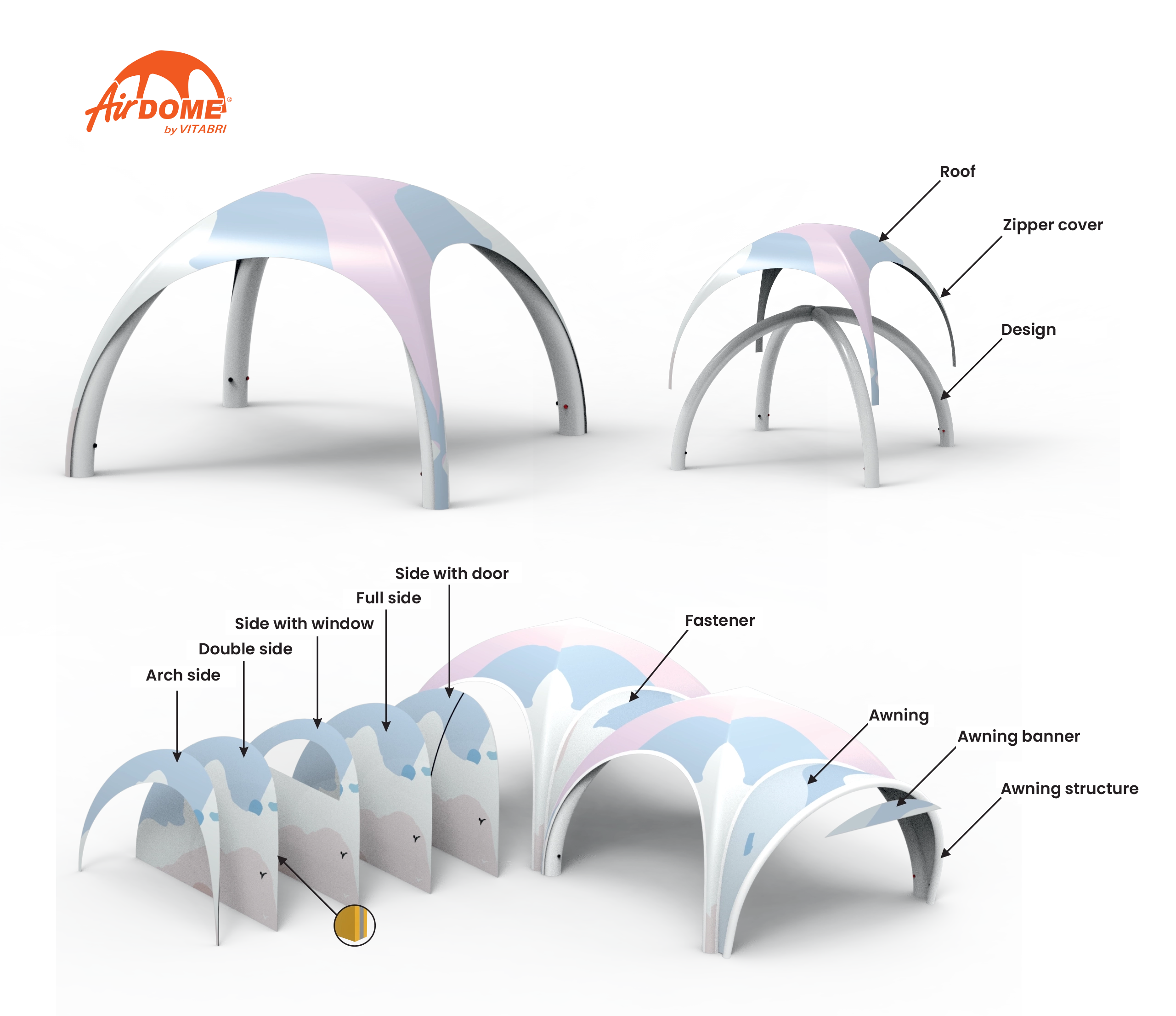 Vitabri AirDome constant pressure ten construction Vitabri AirDome constant pressure ten construction